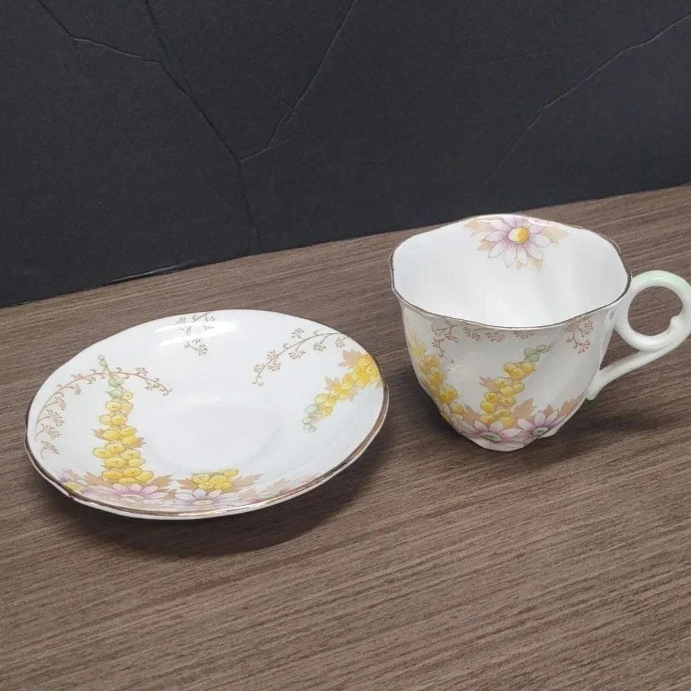 Royal Stafford Bone China England Floral Daisy Vintage - Picture 6 of 8